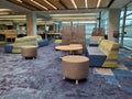 Library sitting area