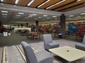 Library sitting area