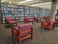 Library sitting area social distance