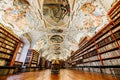 Library of Strahov monastery in Prague Royalty Free Stock Photo