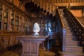 Library of Tsar Nicholas II in Hermitage, St. Petersburg. Russia