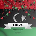 Libya Independence Day background