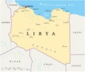 Libya Political Map