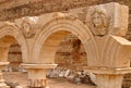 Libya Tripoli Leptis Magna Roman archaeological site. - UNESCO site. Royalty Free Stock Photo