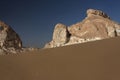 Libyan desert in West Egypt Royalty Free Stock Photo