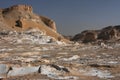 Libyan desert in West Egypt Royalty Free Stock Photo