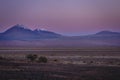 Licancabur volcano at sunrise, Atacama desert landscape, Chile, South America Royalty Free Stock Photo