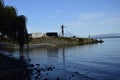 Licarayen Princess and Osorno Volcano - Puerto Varas, Chile Royalty Free Stock Photo