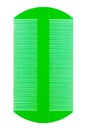 Lice comb isolated on white background Royalty Free Stock Photo