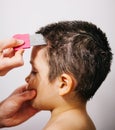 Lice treatment Royalty Free Stock Photo