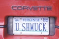 License Plate in Virginia