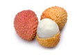 Lichee close up Royalty Free Stock Photo