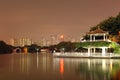 Lichee park by night Royalty Free Stock Photo