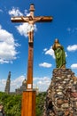 Golgota at the Saint Dorothy church, Lichen Stary, Poland