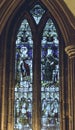 Interiors of Lichfield Cathedral - Stained Glass in Chapter House A