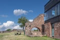 Lichtenberg Castle in Lichtenberg. Alsace region in France