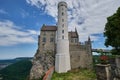 Lichtenstein Castle in Baden-Wrttemberg Royalty Free Stock Photo