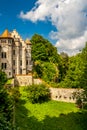 Lichtenstein Castle-inner court Royalty Free Stock Photo