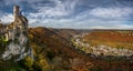 Lichtenstein Castle-panorama Royalty Free Stock Photo