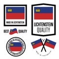 Lichtenstein quality label set for goods