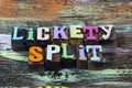 Lickety split fast rapid hasty speeding haste expeditious instant action Royalty Free Stock Photo