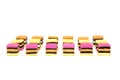 Licorice all sorts rows