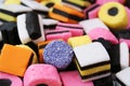 Licorice allsorts Royalty Free Stock Photo