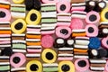 Licorice allsorts Royalty Free Stock Photo