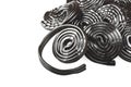 Licorice wheels candies Royalty Free Stock Photo