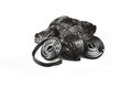 Licorice wheels candies Royalty Free Stock Photo