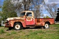 Old rusty International pickup Royalty Free Stock Photo