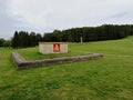 Lidice Memorial statue to the Children Victims of World War II in a park