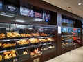 Lidl bakery indoor products in showcase