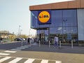 Lidl brand store facade