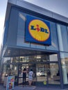 Lidl Shop entrance