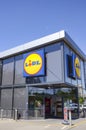 Lidl shop logo , food shop