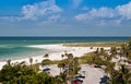 Lido Beach in Sarasota, Florida Royalty Free Stock Photo