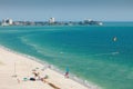 Lido Beach in Siesta Key Royalty Free Stock Photo