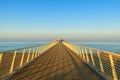 Lido di camaiore pier view Royalty Free Stock Photo
