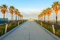 Lido di camaiore pier Royalty Free Stock Photo