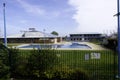 Lido in the seaside town of Skegness UK