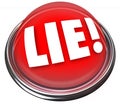 Lie Detector Flashing Red Light Alarm Polygraph Lying Royalty Free Stock Photo