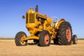 Liebenthal, KS USA - Tractor Parked in the Field