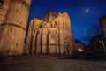 Liebfrauenkirche (Church of Our Lady) at night - Trier, Germany Royalty Free Stock Photo