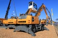 Liebherr LH22 Material Handling Machine Royalty Free Stock Photo