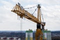 Liebherr tower crane Royalty Free Stock Photo