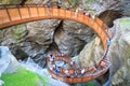 Liechtenstein gorge Liechtensteinklamm with staircase called Helix in Salzburgerland, Austria