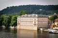 Liechtenstein Palace, Kampa Island, Prague by Moldava river