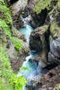 Liechtensteinklamm gorge (Austria) Royalty Free Stock Photo