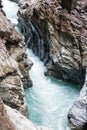 Liechtensteinklamm gorge (Austria) Royalty Free Stock Photo